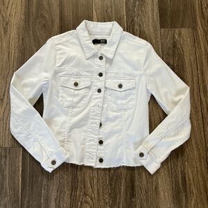 White Denim Jacket